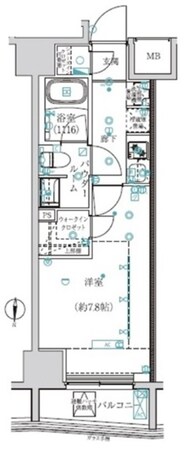 アルテシモ　コルソの物件間取画像